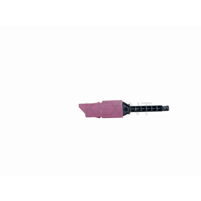 KEXINT ELiMENT MDC 4 Port Adapter Mmultimode Heather Violet Con 4 tappi per la polvere Match MDC Patch Cord