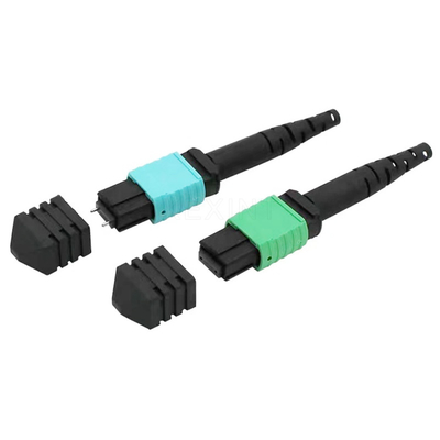 Il MP millimetro OM3 OM4 MTP MPO rattoppa i connettori a fibra ottica di IEC 60874-7 Mpo del cavo