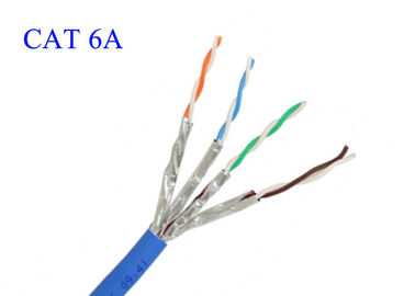 Il ftp a fibra ottica di rame ad alta velocità UTP STP 4 di Lan Cable Common Computer Cat 6A accoppia 0,565 LSZH
